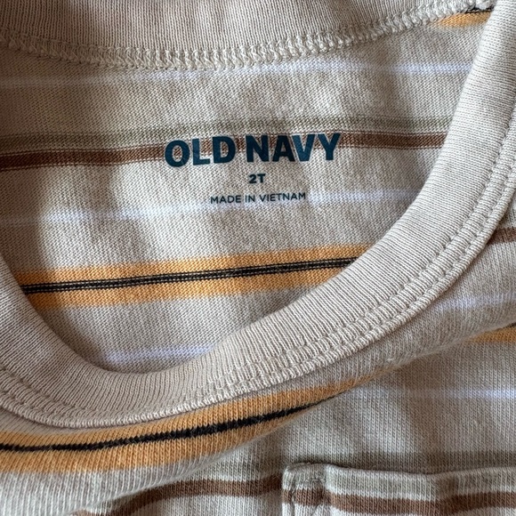 Old Navy Multicolor Striped Tee - Picture 3 of 3